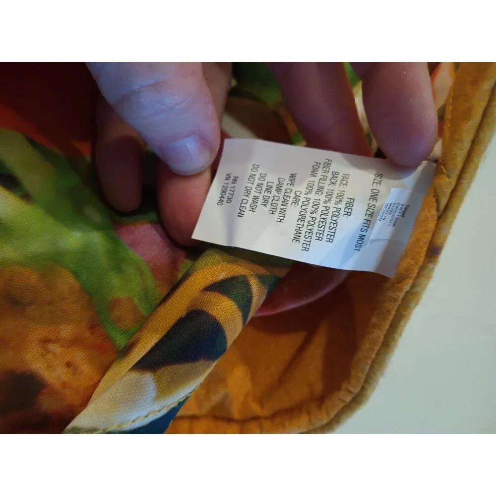 Adult Taco Halloween Costume One Size -Fits Most Hyde & EEK! Boutique Target EUC - Picture 7 of 11